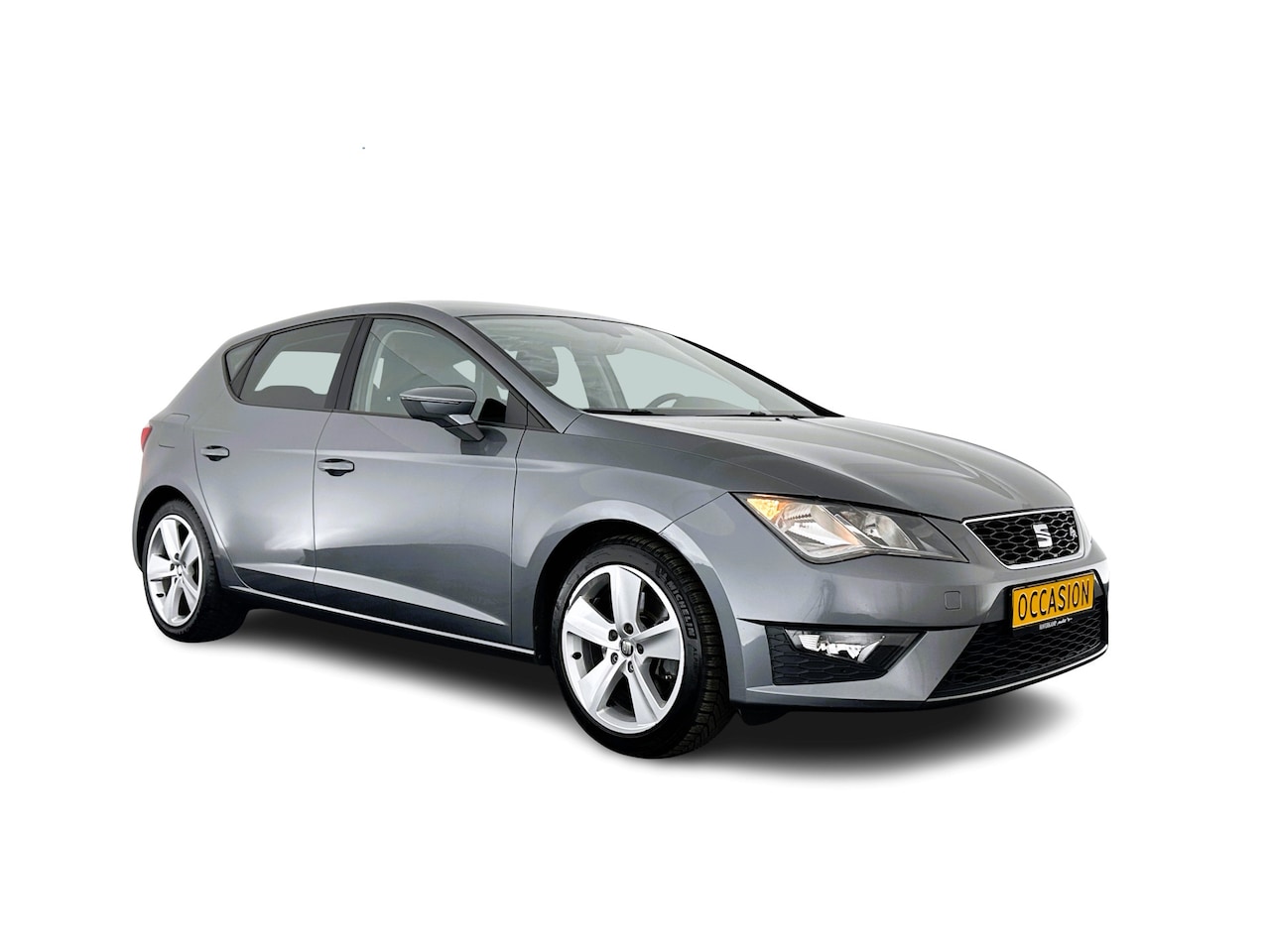 Seat Leon SC - 2.0 TDI FR Aut. *1/2LEATHER | NAVI-FULLMAP | SPORT-SEATS | SEAT-SOUND | AMBIENT-LIGHT |  E - AutoWereld.nl