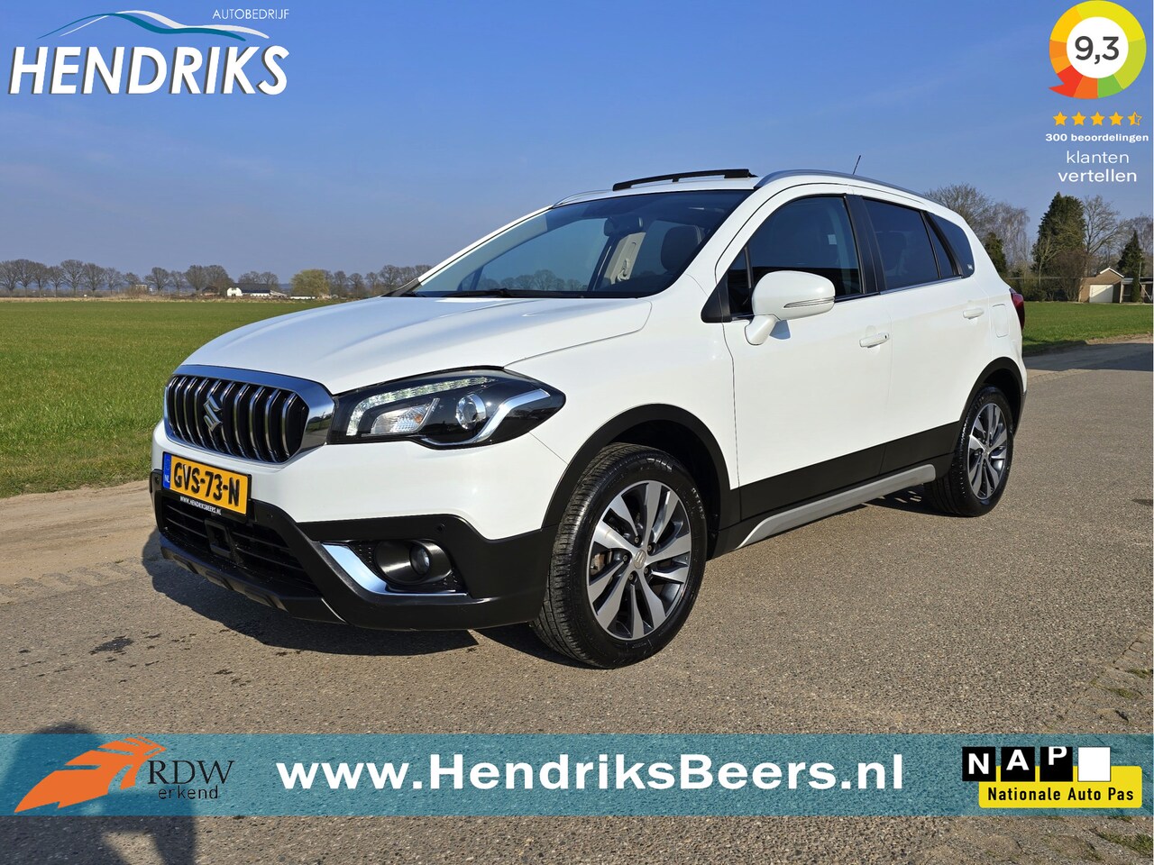 Suzuki S-Cross - 1.4 Boosterjet AllGrip Style Smart Hybrid - 130 Pk - Automaat - Navi - Camera - Stoelverwa - AutoWereld.nl