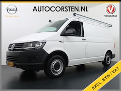 Volkswagen Transporter - 2.0TDI 102pk 3-zits PDC Cruise Airco Trekhaak Bluetooth Schuifdeur L1H1 Euro 6 Betonplex 3