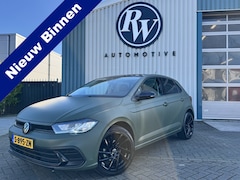 Volkswagen Polo - 1.0 TSI Gree Wrap / Zwart met. AppleCarplay/Leder/LED/Navi/Adaptive/Lane assist / NL Auto