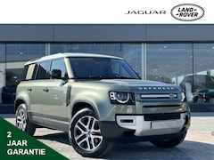 Land Rover Defender - P400e 404pk AWD | Trekhaak | Pangea Green | Wit dak | Door ons geleverd |