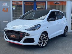 Hyundai i10 - 1.0 T-GDI N Line Navigatie Cruise CarPlay LM Velgen Dealer Onderhouden 5-zits