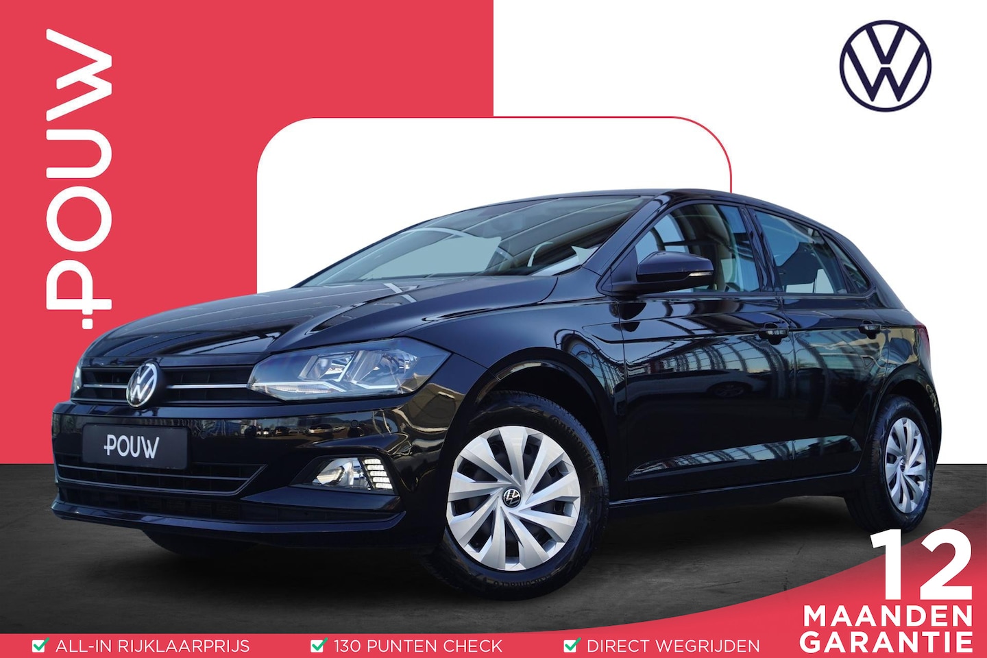 Volkswagen Polo - 1.0 TSI 95pk Comfortline | Navigatie | Parkeersensoren | Apple Carplay & Android Auto - AutoWereld.nl