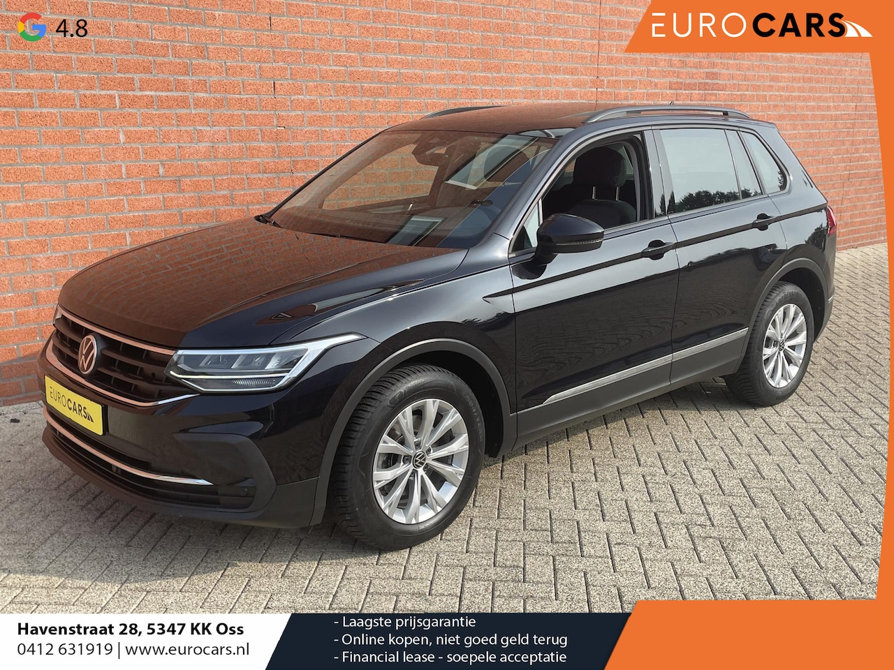 Volkswagen Tiguan - 1.5 TSI 150pk DSG Life | Panoramadak | Navigatie | d.m.v. Apple Carplay / Android Auto | P - AutoWereld.nl