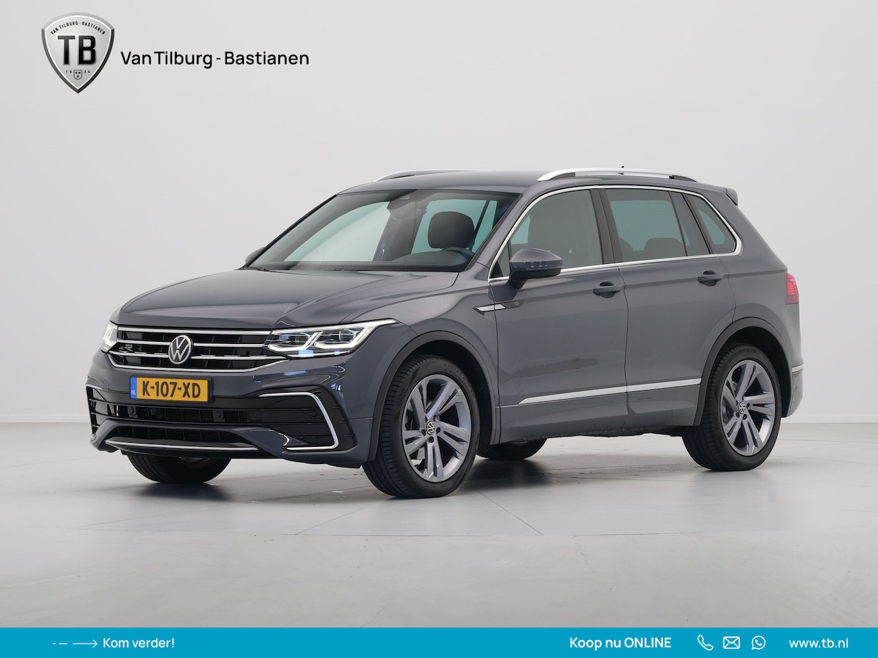 Volkswagen Tiguan - 1.5 TSI 150pk DSG R-Line Business+ Navigatie Wegkl. trekhaak Acc Elek. kofferklep 36 - AutoWereld.nl