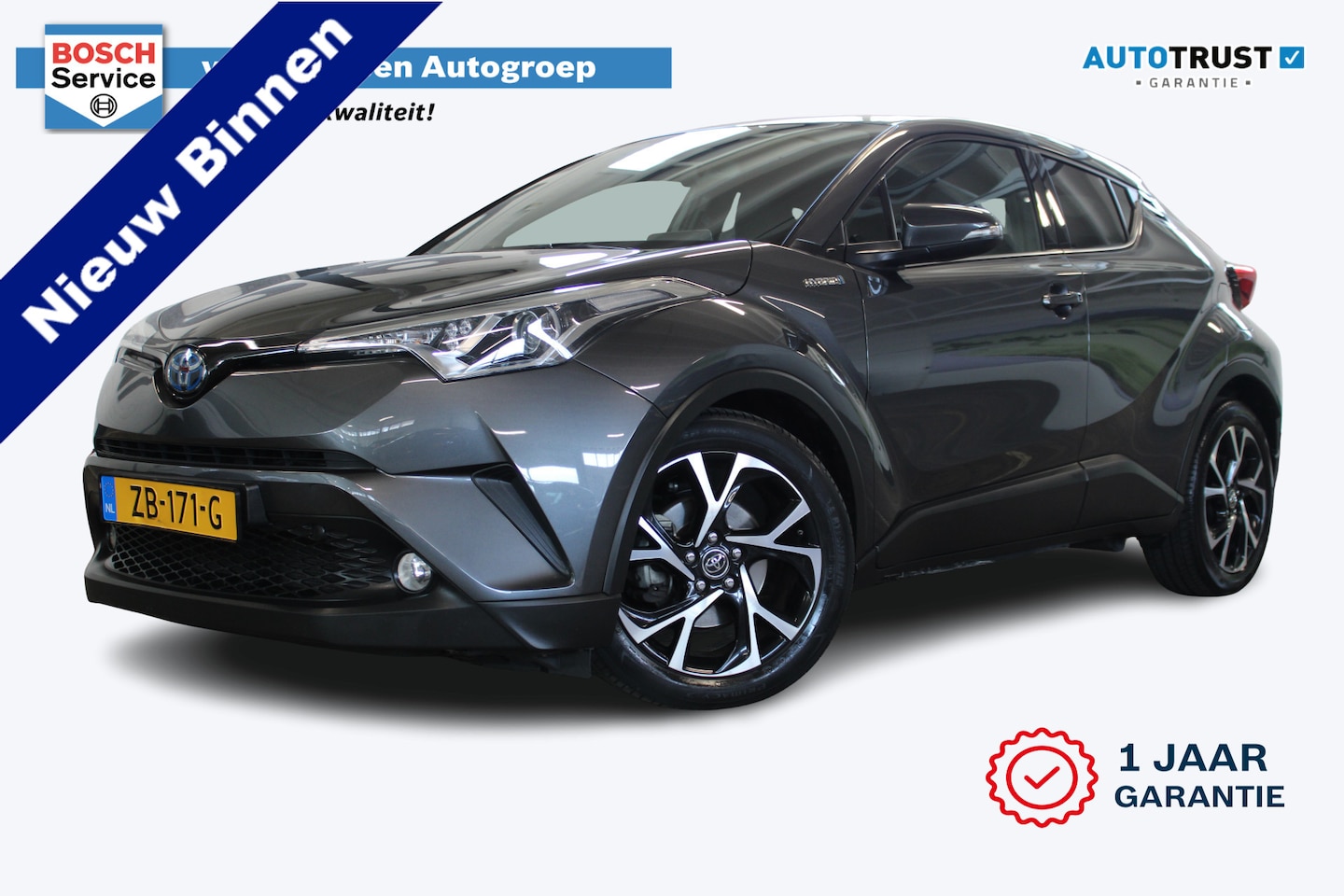 Toyota C-HR - 1.8 Hybrid Dynamic | Incl. 12 maanden garantie | Dealeronderhouden | Stoelverwarming | Cli - AutoWereld.nl