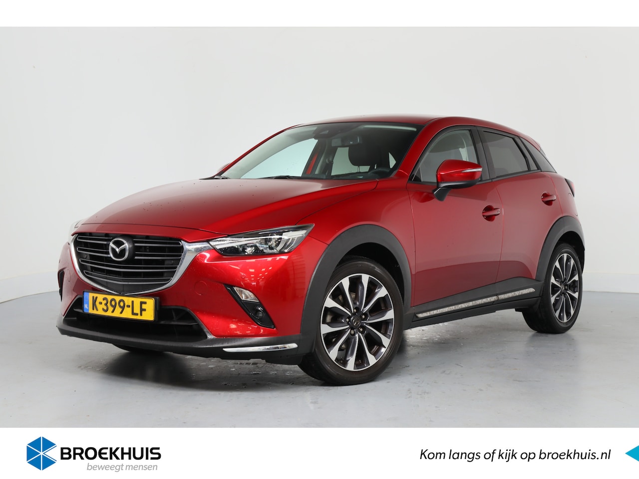 Mazda CX-3 - 2.0 SkyActiv-G 121 Luxury | Navi | Camera | HUD | Stoelverwarming | BLISS | Keyless | Park - AutoWereld.nl