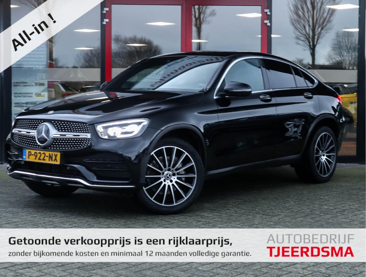 Mercedes-Benz GLC-klasse Coupé - 300de 4MATIC Premium Plus AMG/Leder/Clima/LED/4X4/Distronic/Burmester-Audio - AutoWereld.nl