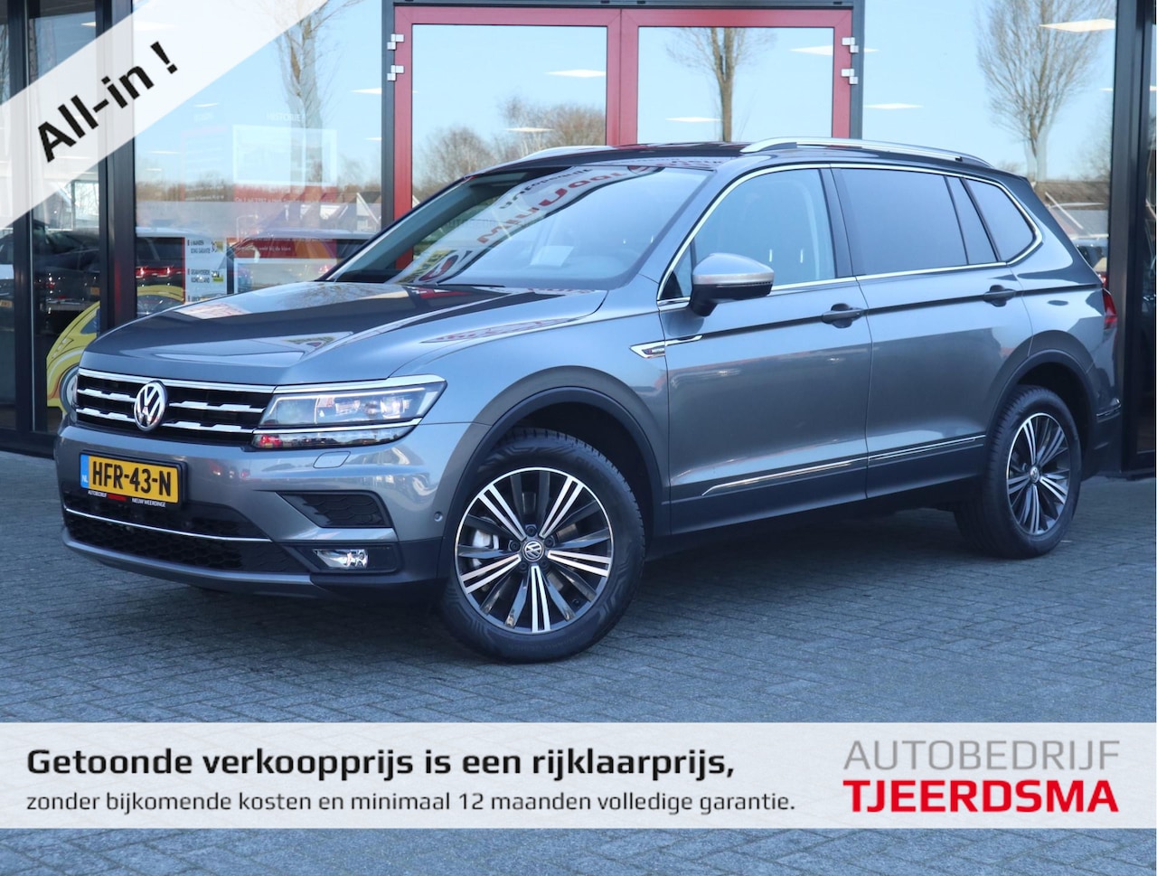 Volkswagen Tiguan Allspace - 2.0 TSI 4Motion Highline 7p. Head Up/Adap. Cruise/Apple CarPlay - AutoWereld.nl