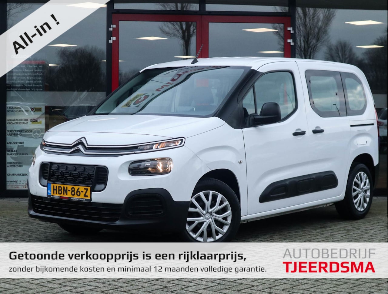 Citroën Berlingo - 1.2 PureTech Live Apple-Android auto/Cruise - AutoWereld.nl