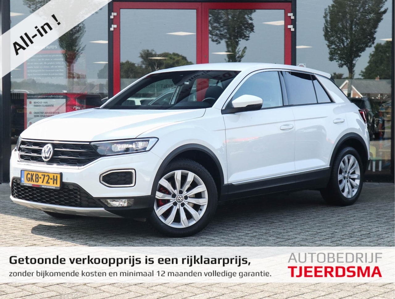 Volkswagen T-Roc - 2.0 TSI 4Motion Sport Navi/Clima/Cruise/Camera/Stoelverw/Carplay - AutoWereld.nl