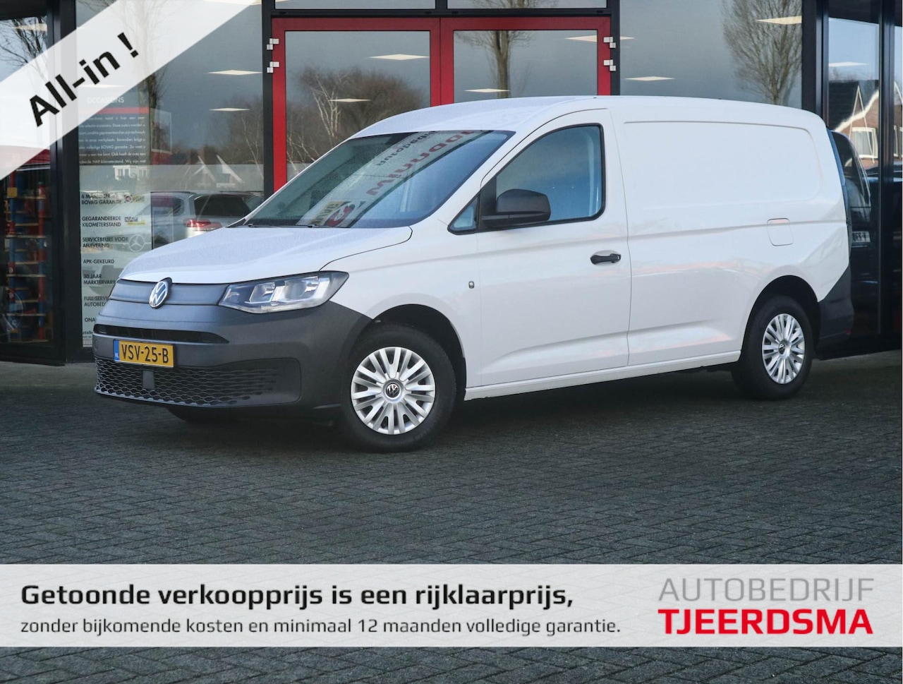 Volkswagen Caddy Cargo Maxi - 2.0 TDI Economy Business App-Navi/Clima/Trekhaak/L2 - AutoWereld.nl