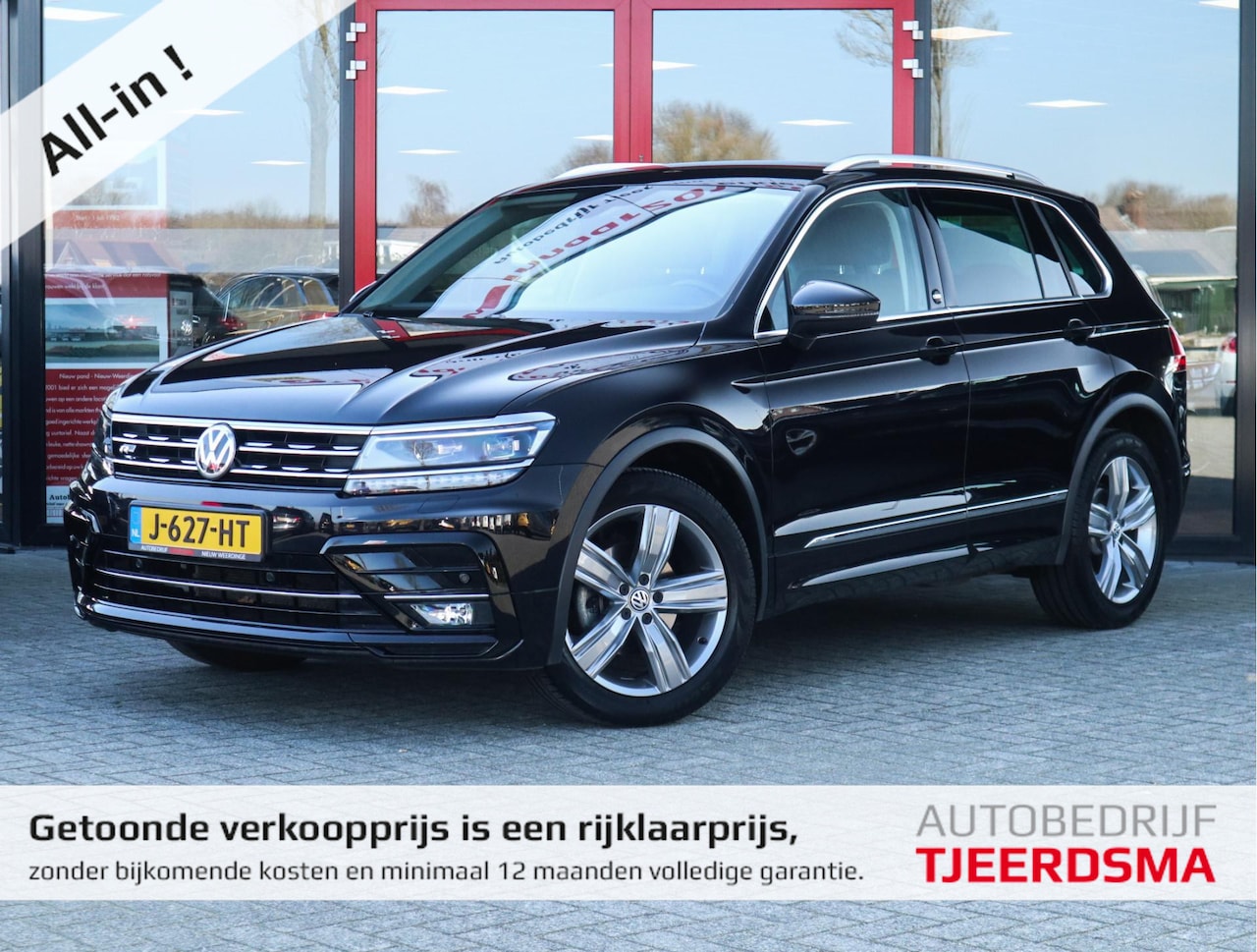 Volkswagen Tiguan - 1.4 TSI ACT Comfortline Business R Navi/Clima/Adapt.Cruise/PDC/LM-Velgen/LED/Xenon/Trekhaa - AutoWereld.nl