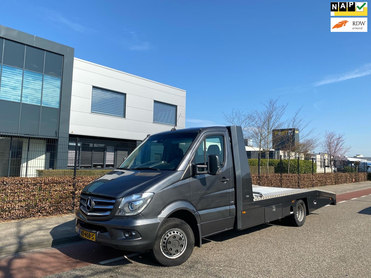 Mercedes-Benz Sprinter - 519 3.0 BlueTEC 432 Navi Thijhof/opbouw Lier Cruise/airco/control - AutoWereld.nl