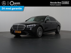 Mercedes-Benz S-klasse - 400d 4MATIC Lang AMG Line | Chauffeurspakket | Burmester | Achterasbesturing | Digital Lig