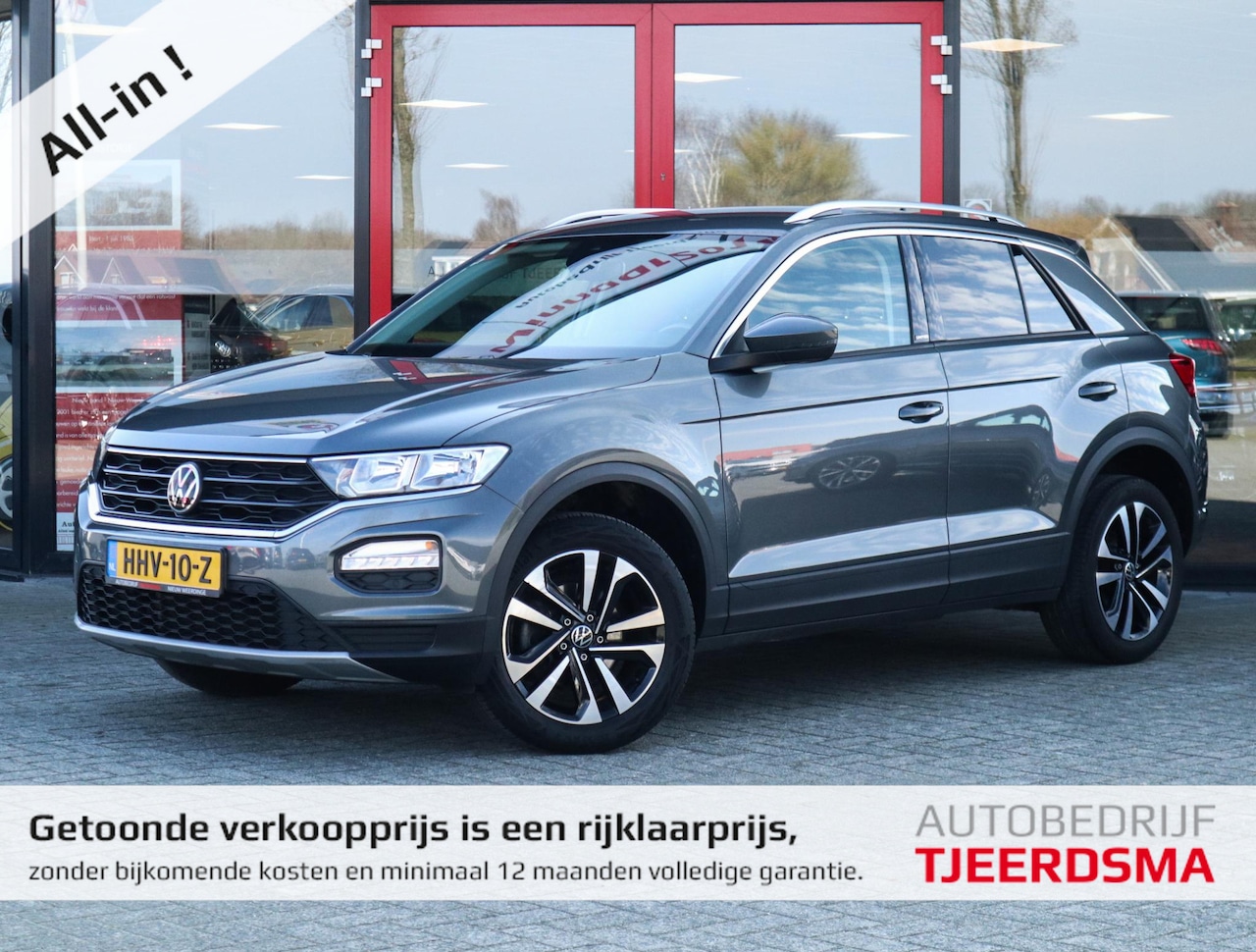 Volkswagen T-Roc - 1.5 TSI Style App-Navi/Clima/Adapt.Cruise/Carplay/Camera - AutoWereld.nl