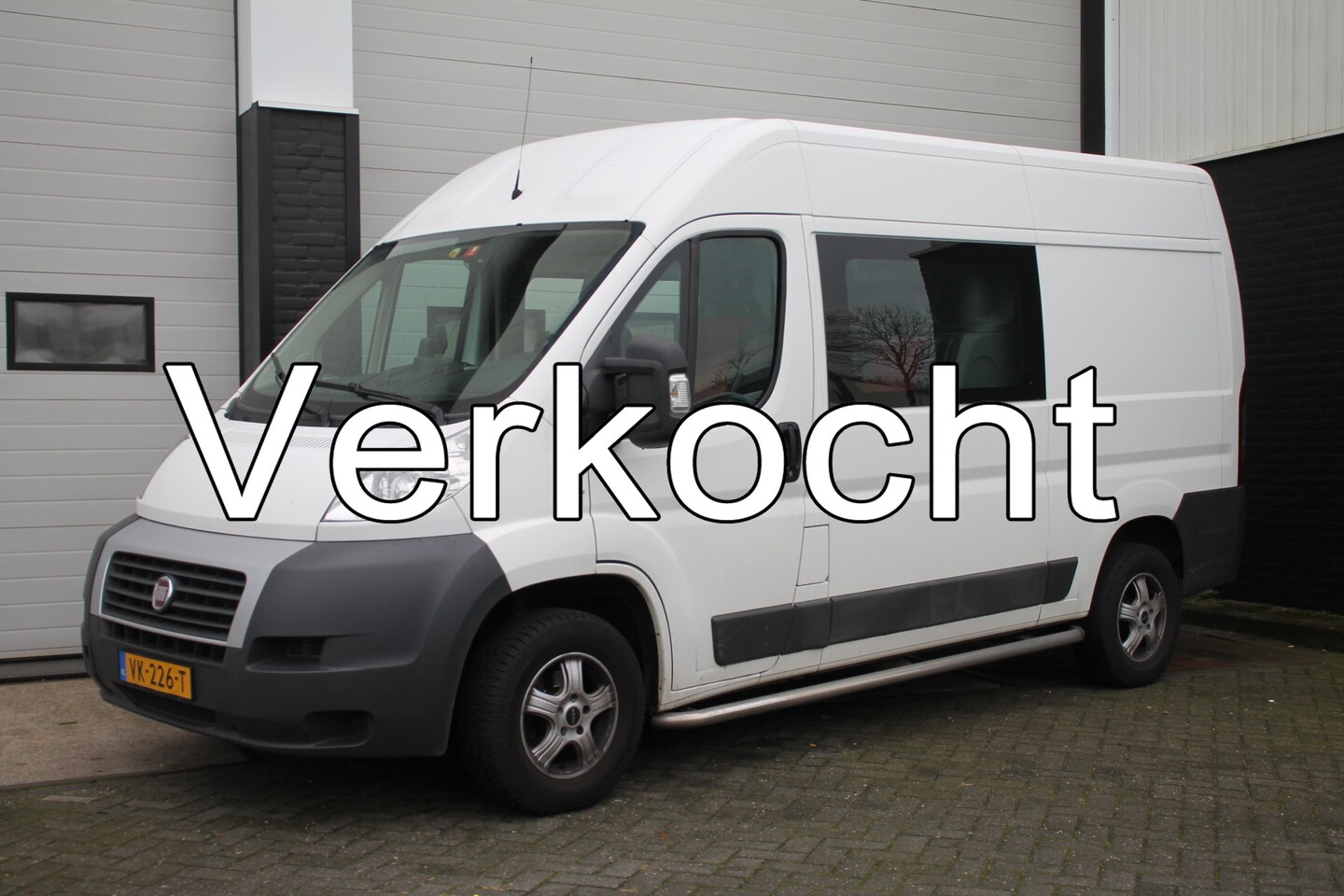 Fiat Ducato - 2.3 MultiJet 130PK L2H2 - AC/Climate - Navi - PDC - Dubbele Cabine - € 8.950,- Excl. - AutoWereld.nl