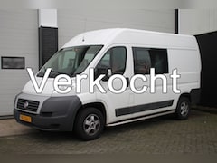 Fiat Ducato - 2.3 MultiJet 130PK L2H2 - AC/Climate - Navi - PDC - Dubbele Cabine - € 8.950, - Excl