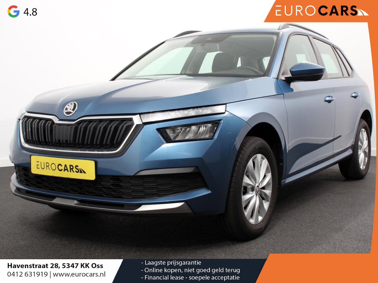 Skoda Kamiq - 1.0 TSI 110pk DSG Dynamic | Navigatie | Apple Carplay/Android Auto | Camera | Adaptive Cru - AutoWereld.nl