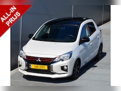 Mitsubishi Space Star - 1.2 CVT BLACK EDITION CLEARTEC | HOGE ZIT | AUTOMAAT | NAVIGATIE | 15'' LICHTMETAAL | FABR