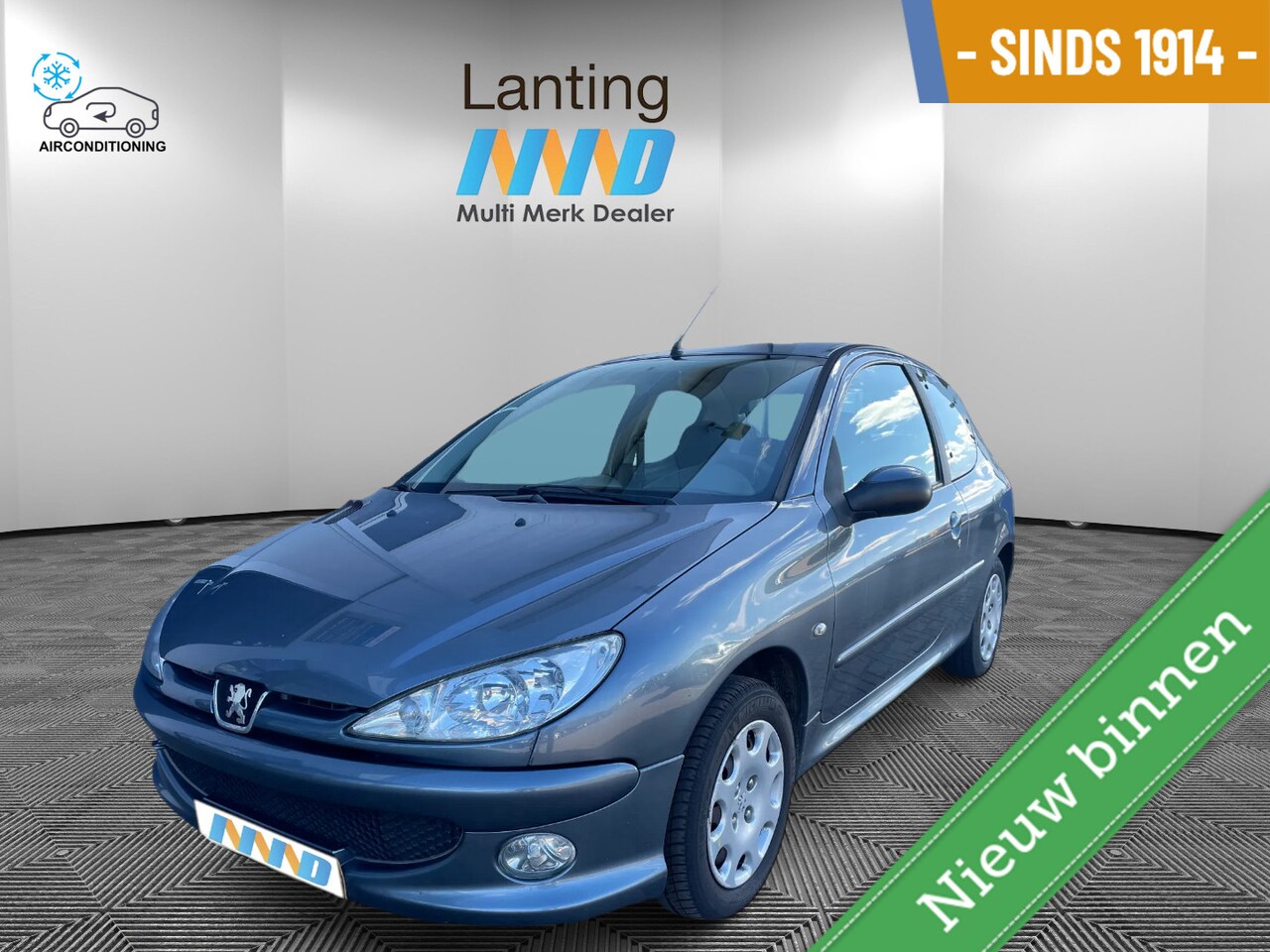 Peugeot 206 - 1.4 Air-line 2 airco nieuwe APK 2026 - AutoWereld.nl