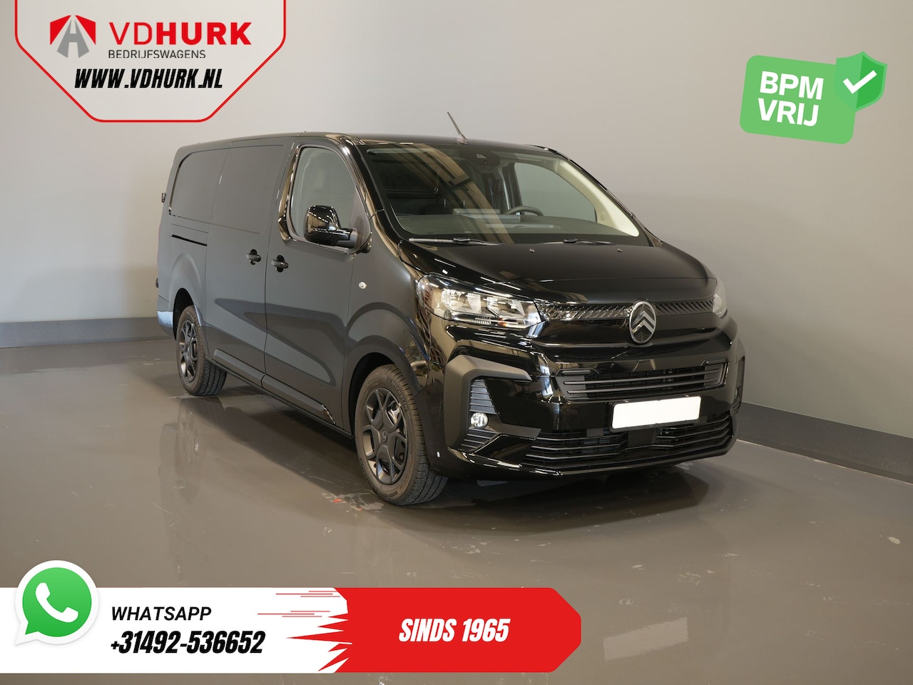 Citroën Jumpy - 2.0 HDI 180 pk Aut. L3 BPM VRIJ! Navi/ Carplay/ Camera/ PDC/ Cruise/ Airco - AutoWereld.nl