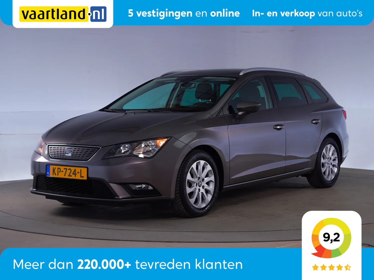 Seat Leon ST - 1.0 EcoTSI Style Connect [ Nav Parkeersensoren ] - AutoWereld.nl