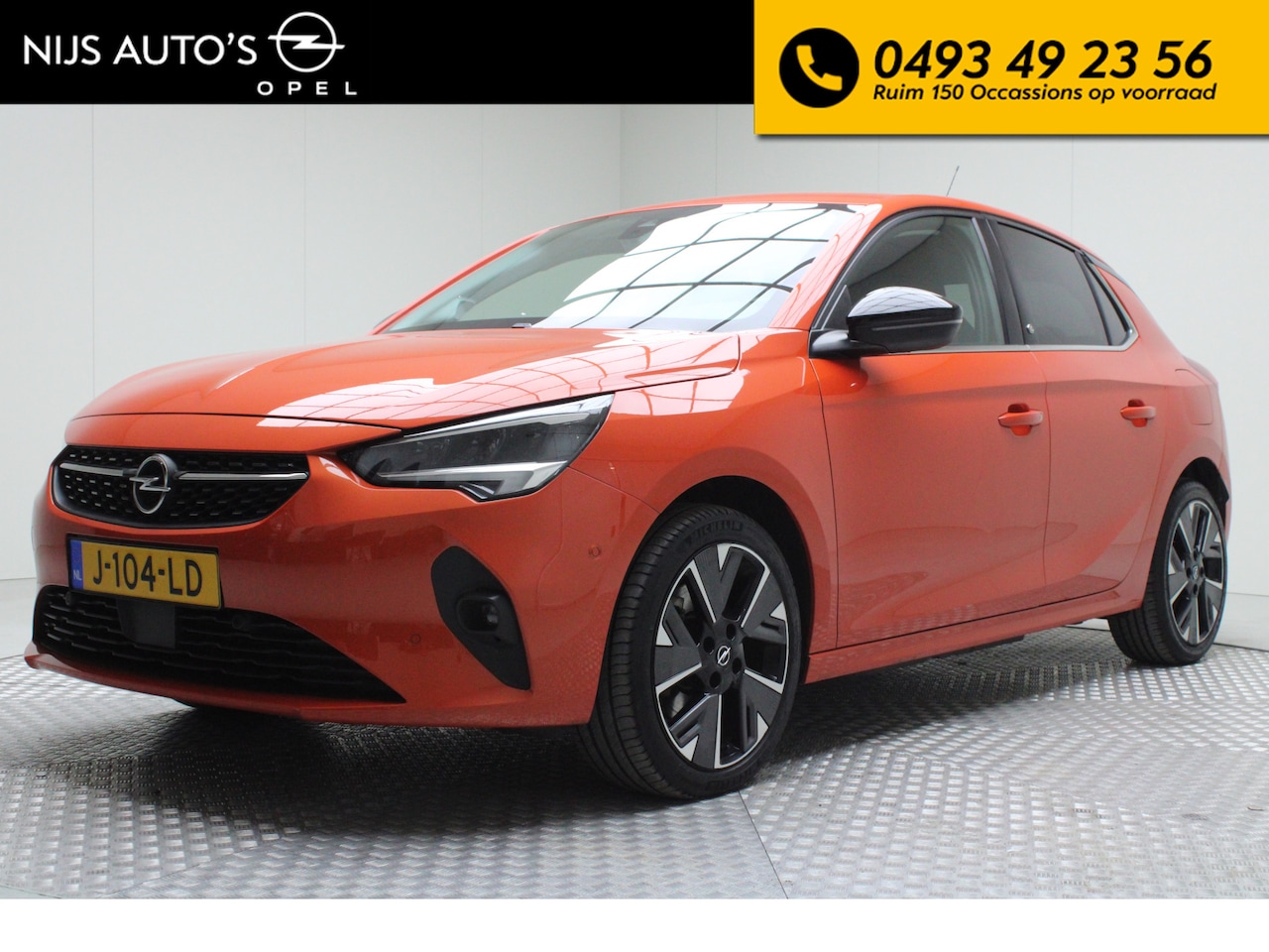 Opel Corsa-e - Elegance 50 kWh | navi | pdc v/a + camera | cruise control | carplay | dodehoek | keyless - AutoWereld.nl