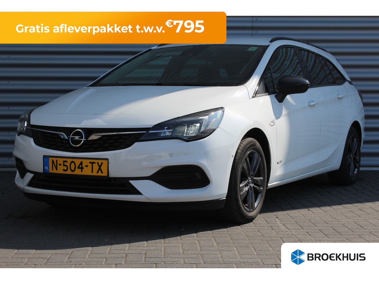 Opel Astra Sports Tourer - 1.2 TURBO 110PK DESIGN & TECH / NAVI / LEDER / CLIMA / AGR / PDC / 16" LMV / CAMERA / FULL - AutoWereld.nl