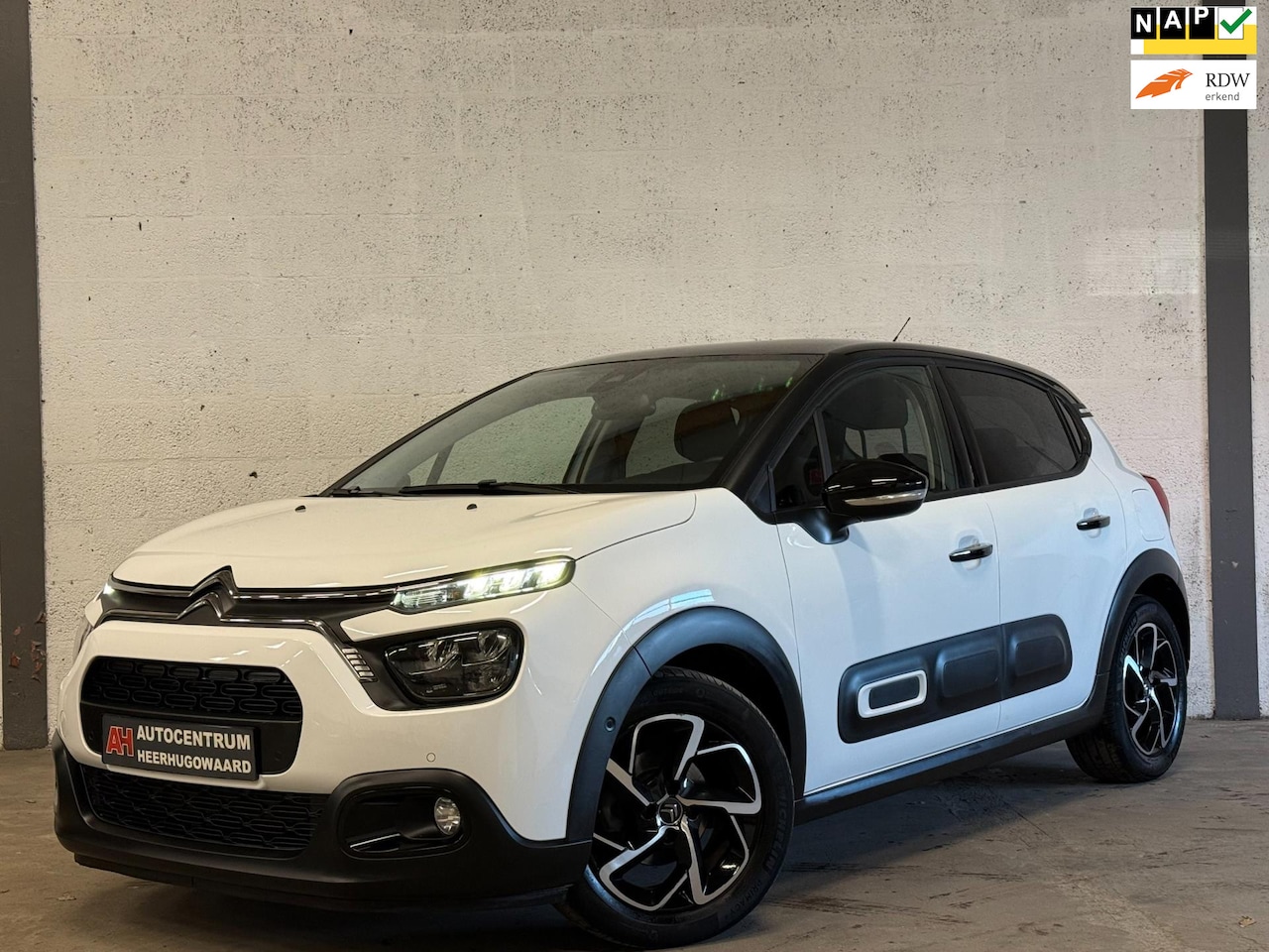 Citroën C3 - 1.2 PureTech Shine AUT Navi|Camera|Carplay|Cruise|Dealer Onderhouden !! - AutoWereld.nl