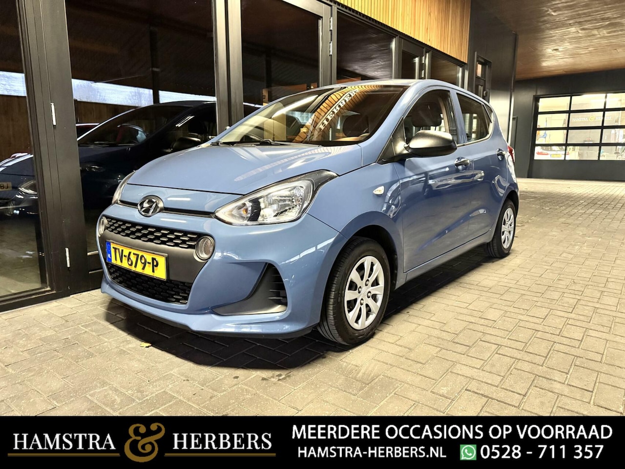 Hyundai i10 - 1.0i i-Drive blauw - AutoWereld.nl