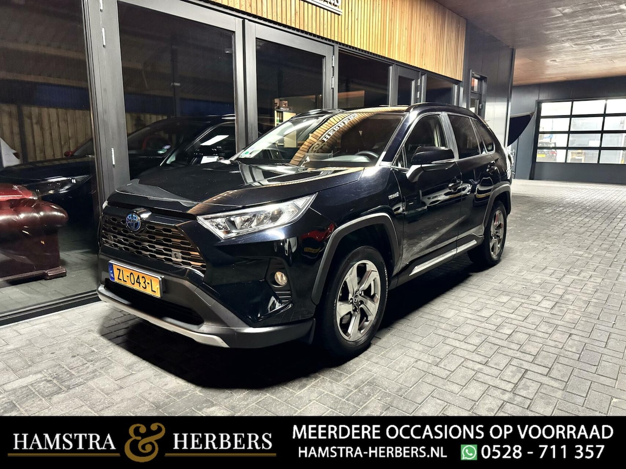 Toyota RAV4 - 2.5 Hybrid Business Intro zwart/blauw - AutoWereld.nl