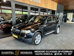 BMW X3 - 3.0sd zwart MET WERK