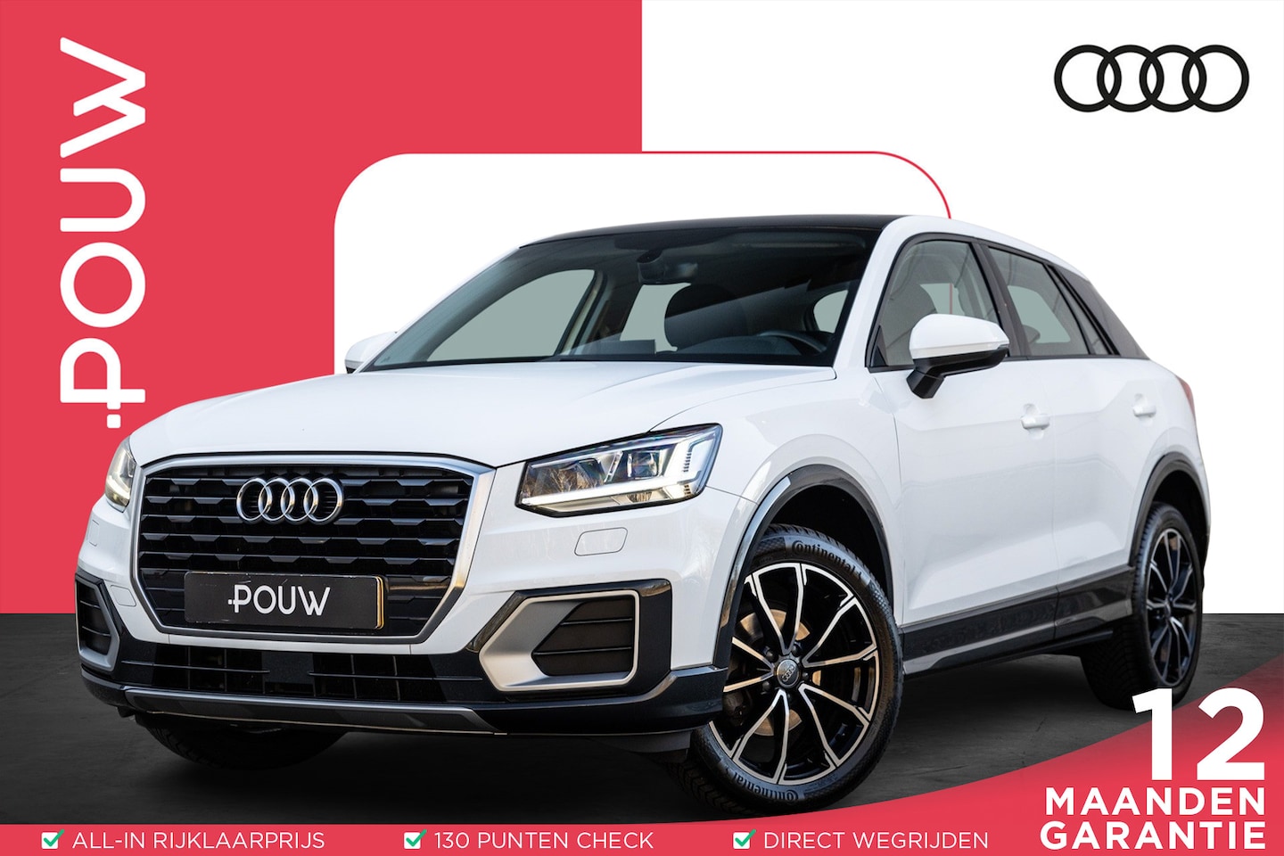 Audi Q2 - 30 TFSI 110pk Advanced Edition | Panoramadak | PDC Achter | Sportstoelen | 18" LMV Nieuw - AutoWereld.nl