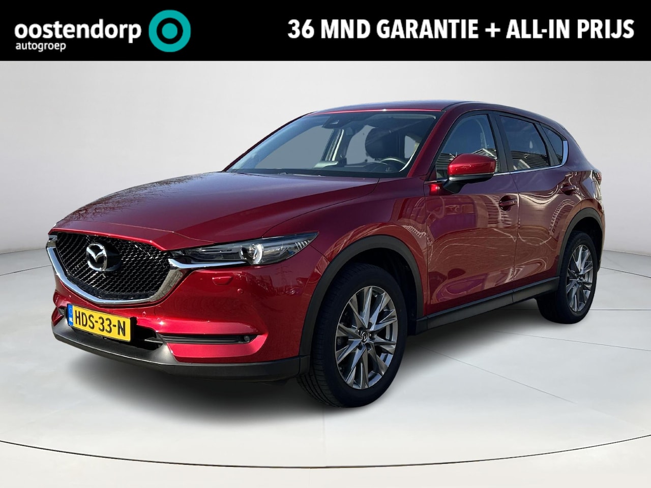 Mazda CX-5 - 2.5 4WD SkyActiv-G 194 Luxury |Sportvelgen|Navi|Airco|Automaat| - AutoWereld.nl