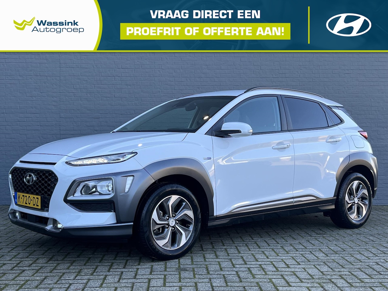 Hyundai Kona - 1.6 GDI HEV 141pk DCT Fashion I Trekhaak - AutoWereld.nl