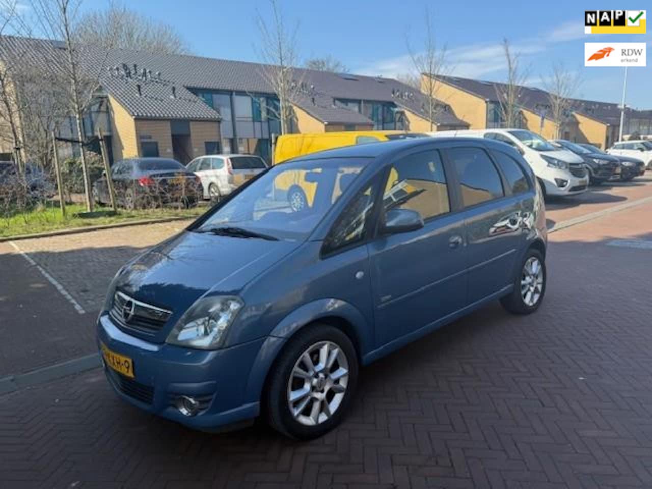 Opel Meriva - Airco / 65.000 NAP / Parkeersensoren achter / Leuke auto - AutoWereld.nl