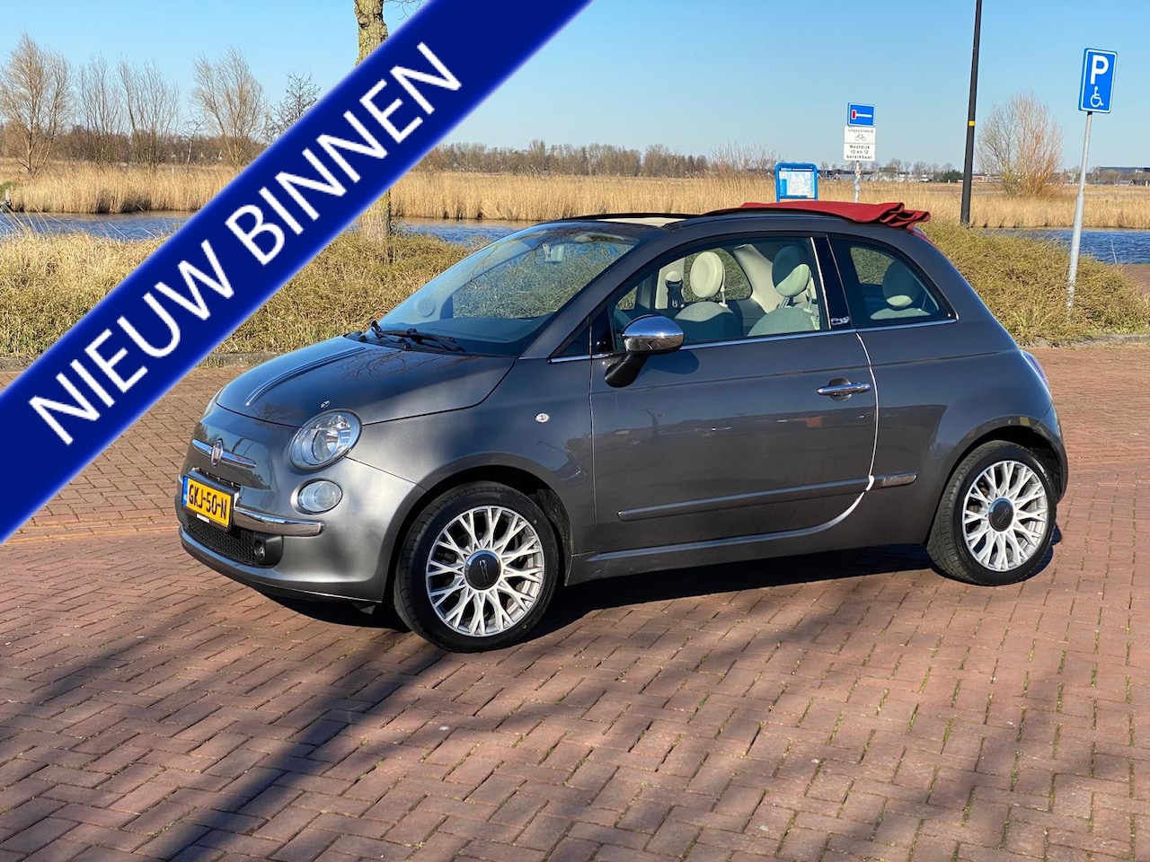 Fiat 500 C - 1.2 Lounge Airco Cabriolet 06-'13 Keurig!! - AutoWereld.nl