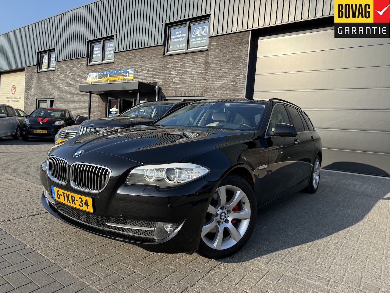 BMW 5-serie Touring - 520d High Executive | 2E EIGENAAR | 12MND GARANTIE | AUTOMAAT | AIRCO | NAVI | CRUISE | LM - AutoWereld.nl