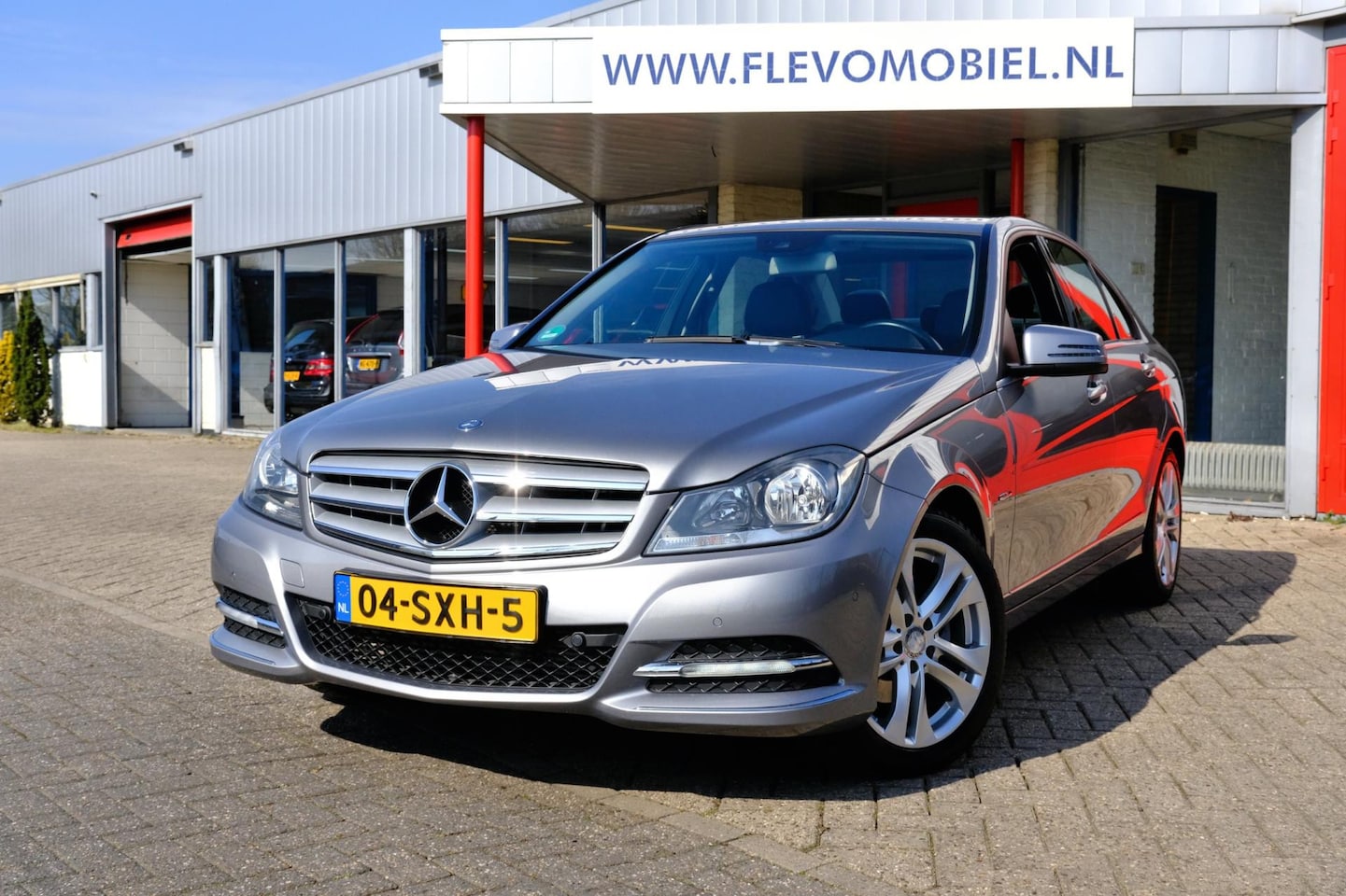 Mercedes-Benz C-klasse - 200 184pk Business Class 125! Avantgarde Aut. Navi|Half Leder|Clima|LMV - AutoWereld.nl