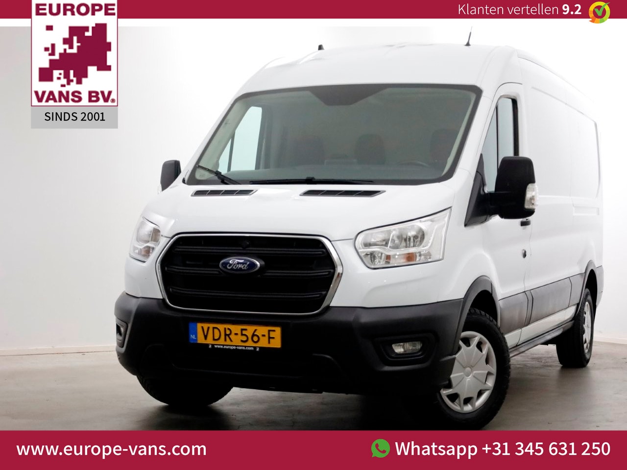 Ford Transit - 350 2.0 TDCI 130pk E6 L3H2 Trend Airco/Navi 12-2019 - AutoWereld.nl