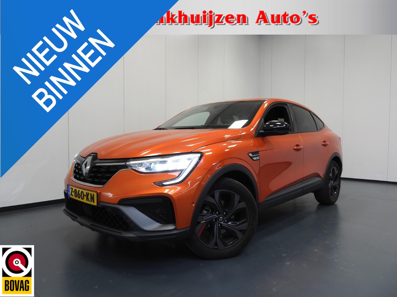 Renault Arkana - 1.6 E-Tech Hybrid 145 E-Tech NAVI/LEER/LED/TREKHAAK/18"LMV! - AutoWereld.nl