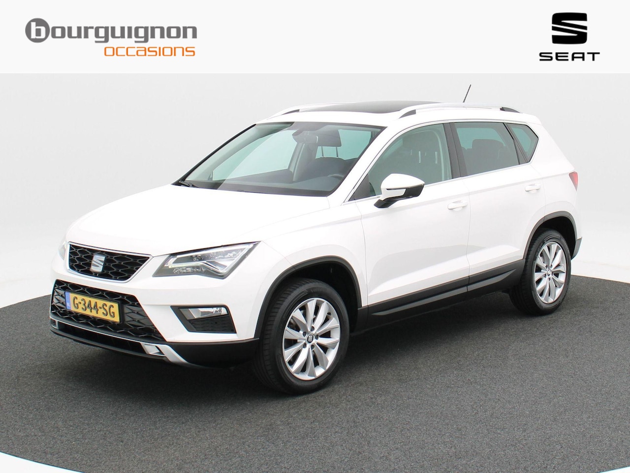 Seat Ateca - 1.4 TSi 150 Pk Automaat Xcellence | Full LED | Panoramadak | Navigatie | Camera | Privacy - AutoWereld.nl