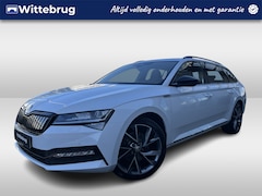 Skoda Superb Combi - 1.4 TSI iV 218pk Sportline Business DSG Automaat Panoramadak / 19"LM Velgen / Voorruit + s