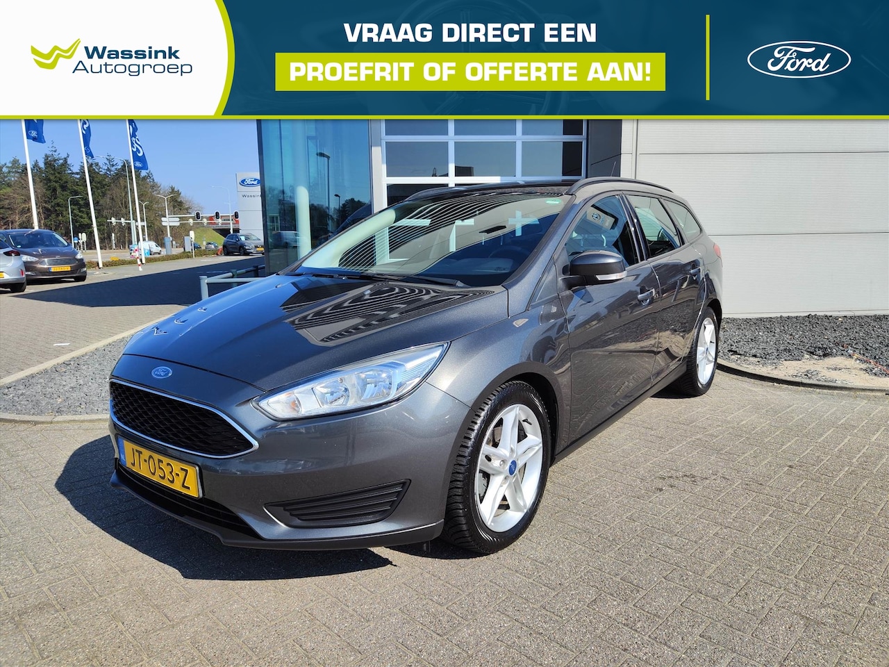 Ford Focus - 1.0 EcoBoost 100pk Trend | Trekhaak | Navigatie | Parkeer sensoren achter | Cruise control - AutoWereld.nl