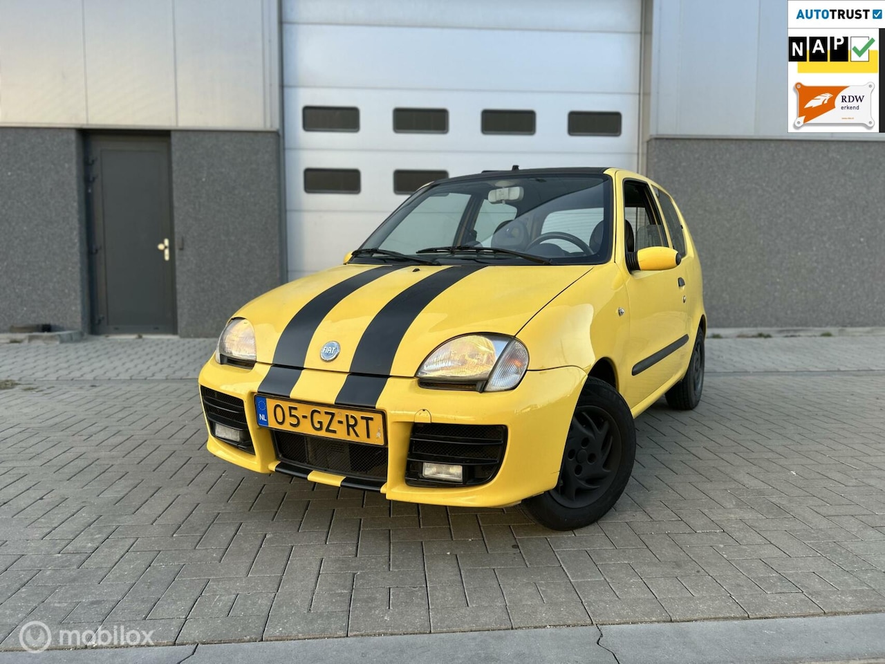 Fiat Seicento - 1.1 Michael Schumacher/APK/ - AutoWereld.nl