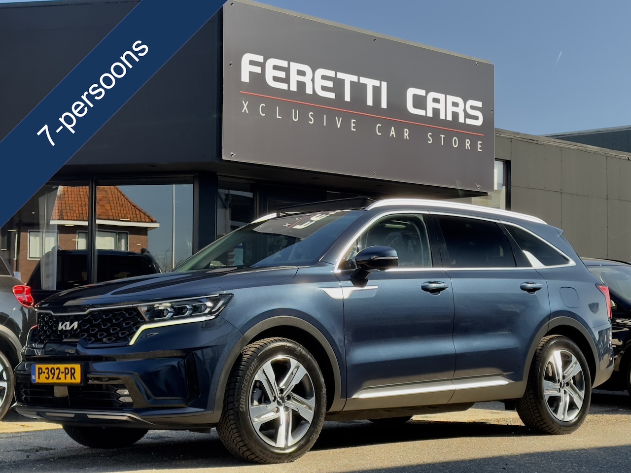 Kia Sorento - 1.6 T-GDI AUT6 Plug-in Hybrid 4WD DynamicPlusLine 7Prs PANODAK LEDER NAVI CAMERA APPLE-CAR - AutoWereld.nl