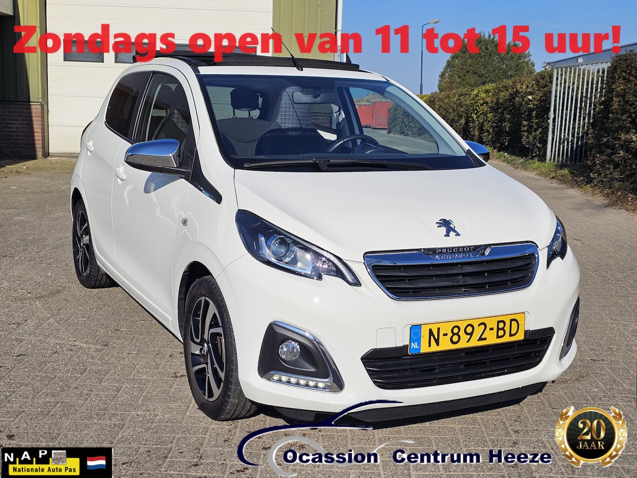 Peugeot 108 - 1.0 e-VTi Allure TOP! 1e Eig! Camera! Carplay! Zondag OPEN! - AutoWereld.nl