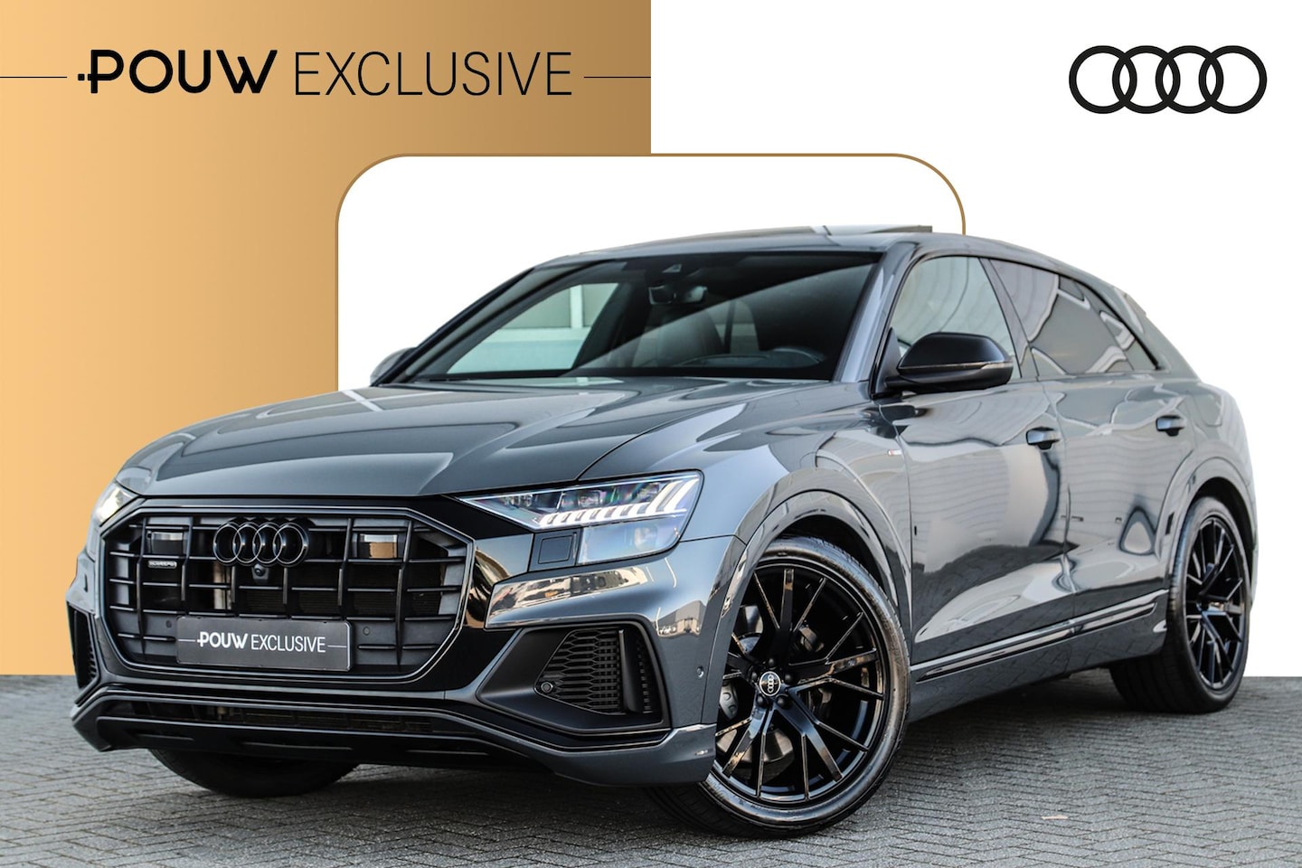 Audi Q8 - 55 TFSIe 381pk Quattro S-Line Edition | Nachtzicht | Panoramadak | Trekhaak | B&O Sound - AutoWereld.nl