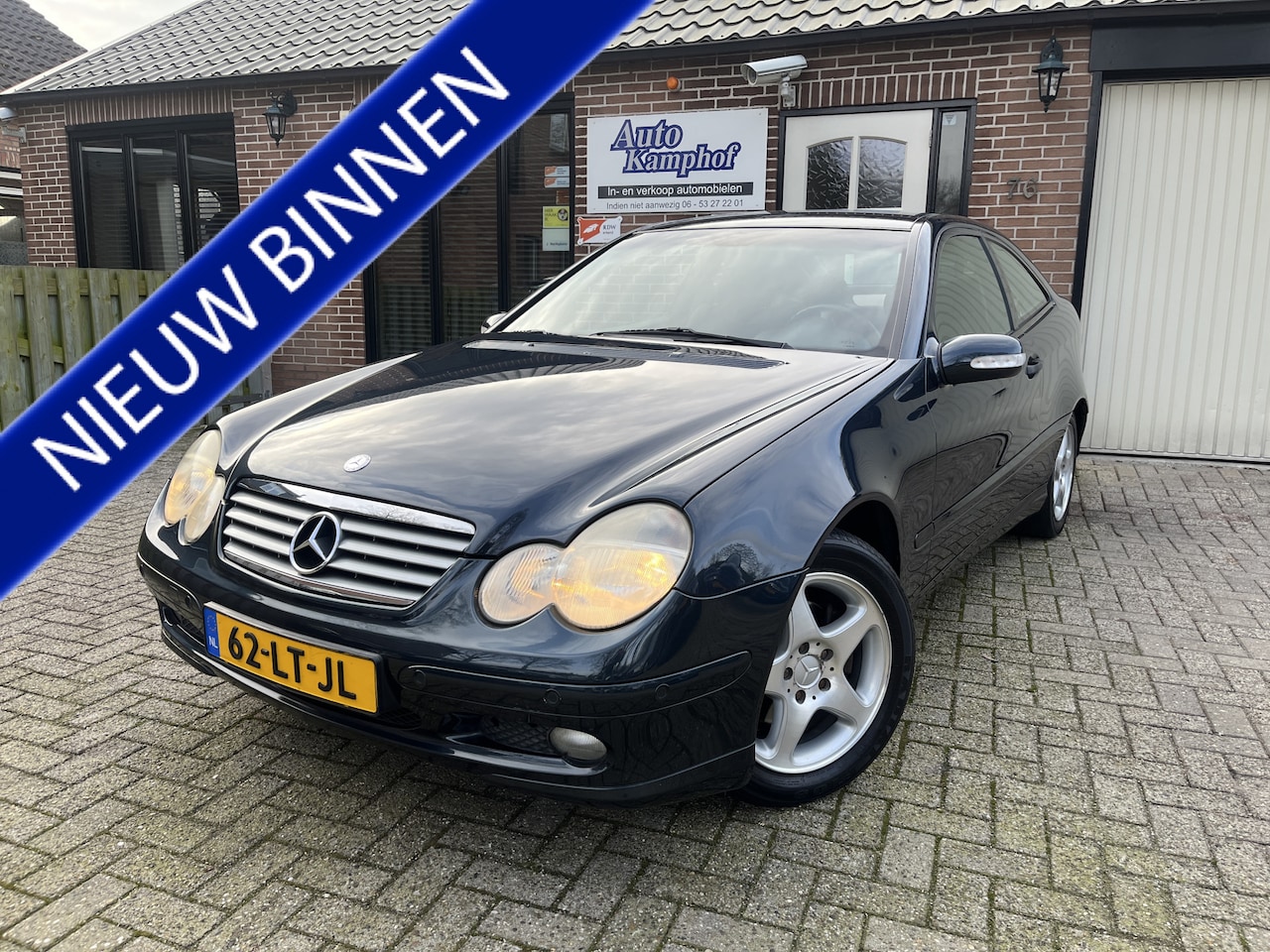 Mercedes-Benz C-klasse Sportcoupé - 180 K. Amice 180 K. Amice - AutoWereld.nl